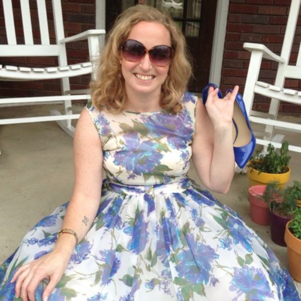 Gorgeous true vintage 1960 chiffon party dress